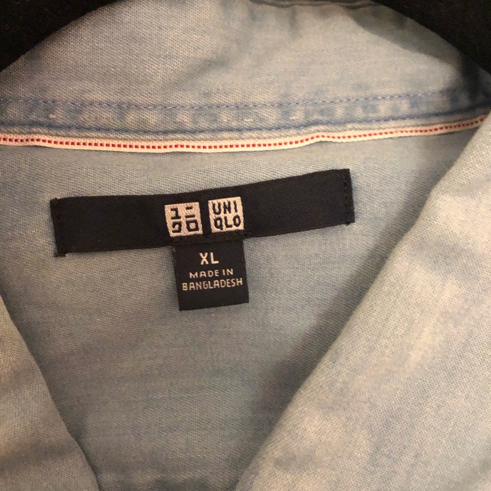 Uniqlo button down, collared shirt